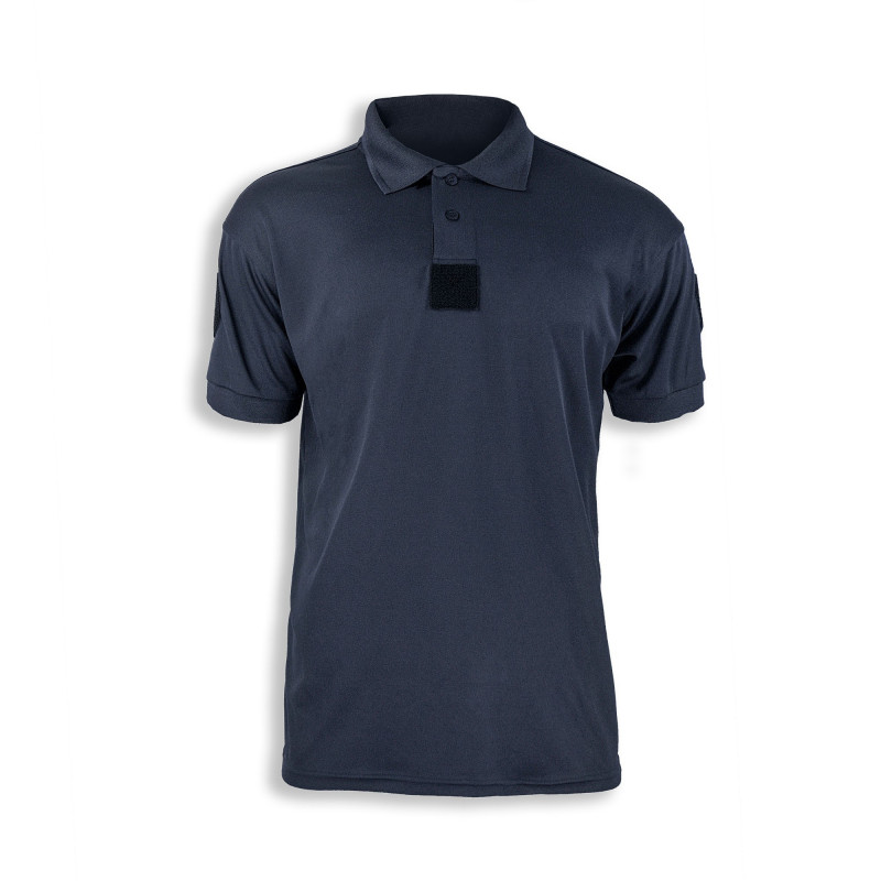 Polo manches courtes allégé bleu marine (Homme)