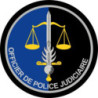Officier de Police Judiciaire Habilité - Ecusson Brodé rond