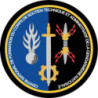 Centre National de Formation du Corps de Soutien Technique et Administratif de la Gendarmerie Nationale - Ecusson brodé rond