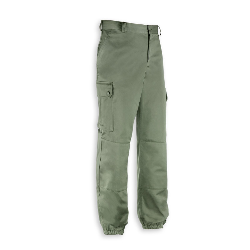 Pantalon treillis bas élastiqué