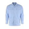 Chemise bleue à plastron (Homme)