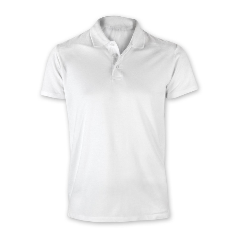 Le Polo blanc maille piquée