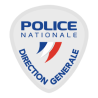 Ecusson brodé de la direction générale Police Nationale