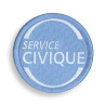 Insigne brodé Service civique