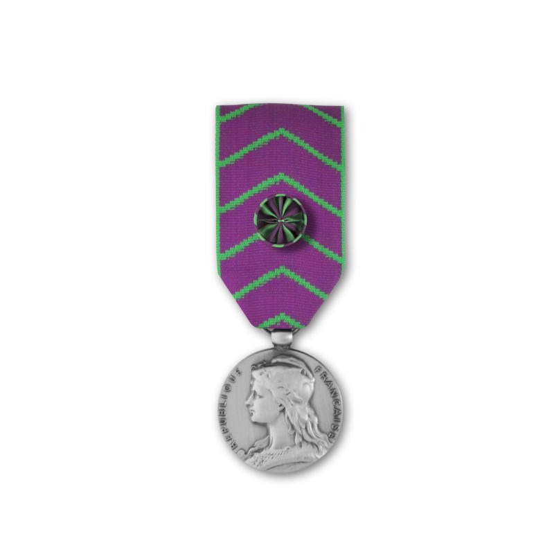 Médaille d'honneur de la protection judiciaire de la jeunesse argent