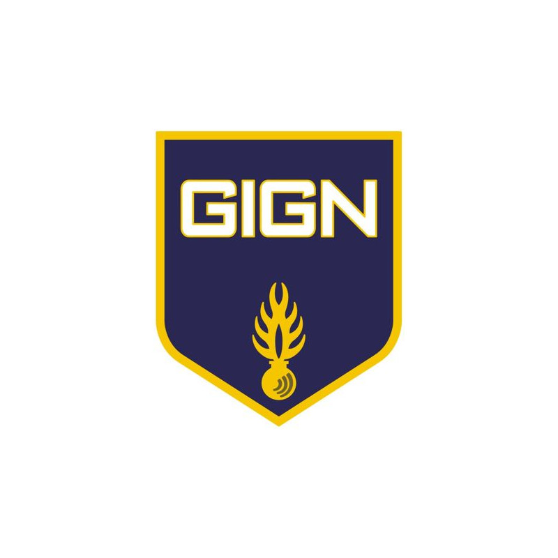 GIGN - Ecu métallique