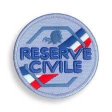 Insigne brodé Réserve civile