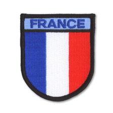 Écusson brodé tricolore FRANCE