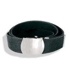 Ceinture tressée 122 cm Noir