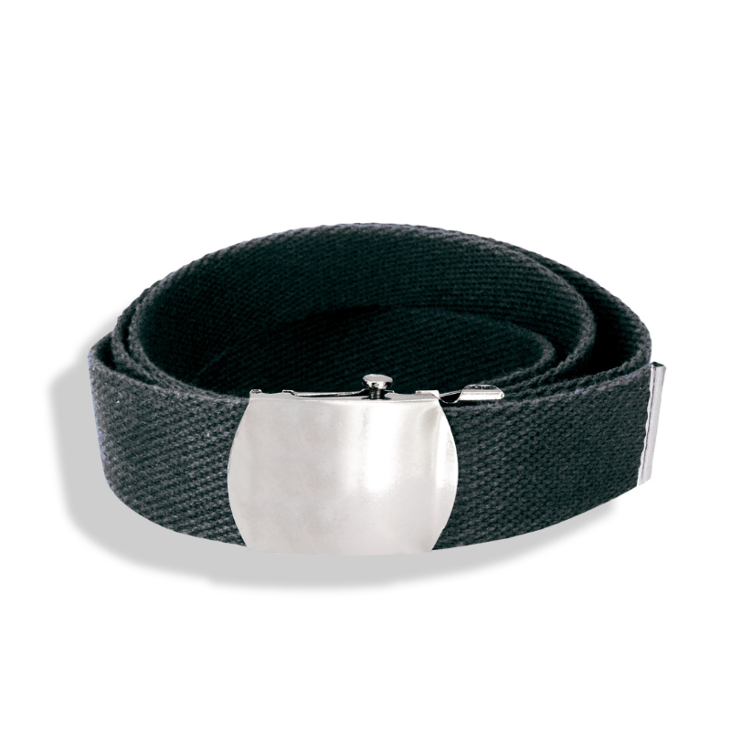 Ceinture tressée 122 cm Noir