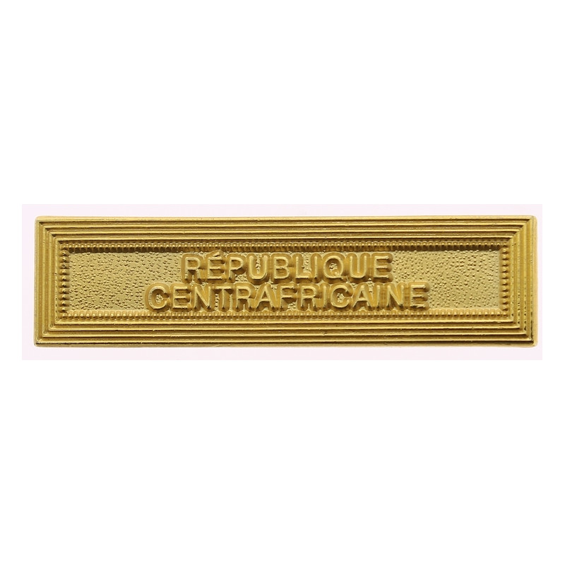 Agrafe République Centrafricaine Or