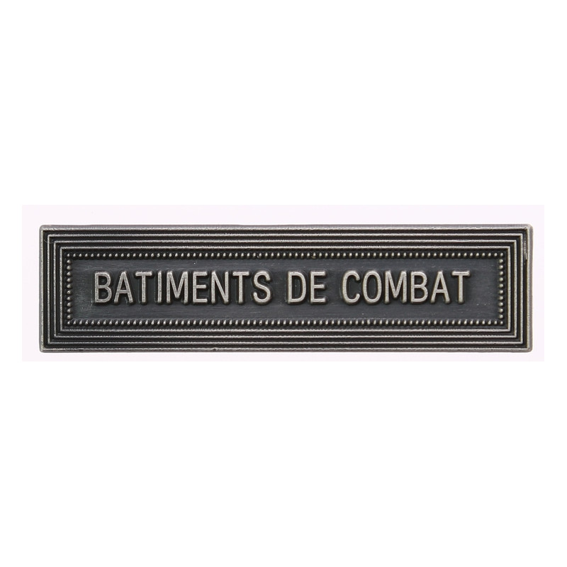 Agrafe Bâtiments de combat Vieil argent