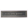 Agrafe Fusiliers marins Vieil argent