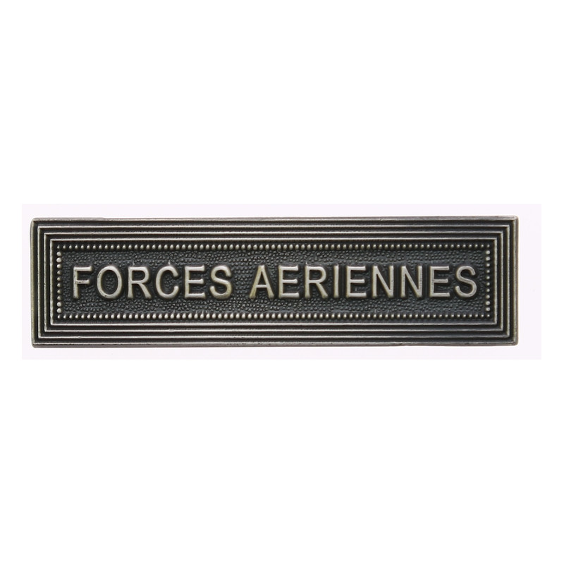 Agrafe Forces aériennes Vieil argent