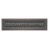 Agrafe pour médaille Gendarmerie maritime Vieil argent