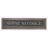 Agrafe Marine nationale Vieil argent