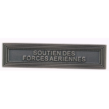 Agrafe pour médaille Soutien des forces aériennes Vieil argent