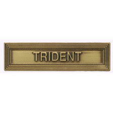 Agrafe pour médaille Trident Bronze