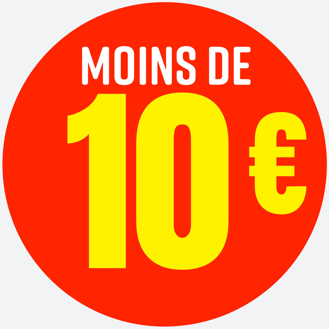 Moins de 10 €